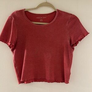 American Eagle baby tee size M